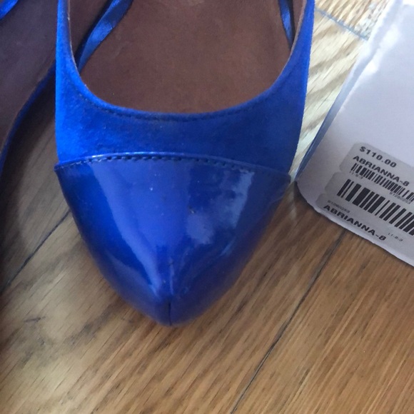 Royal blue high heels - Picture 5 of 5